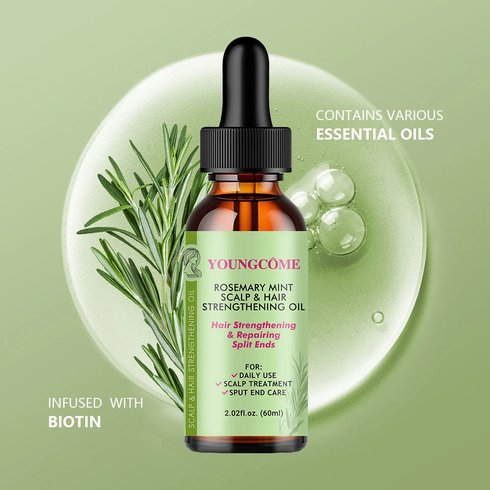 Huile de romarin- Pousse & Vitalité Capillaire