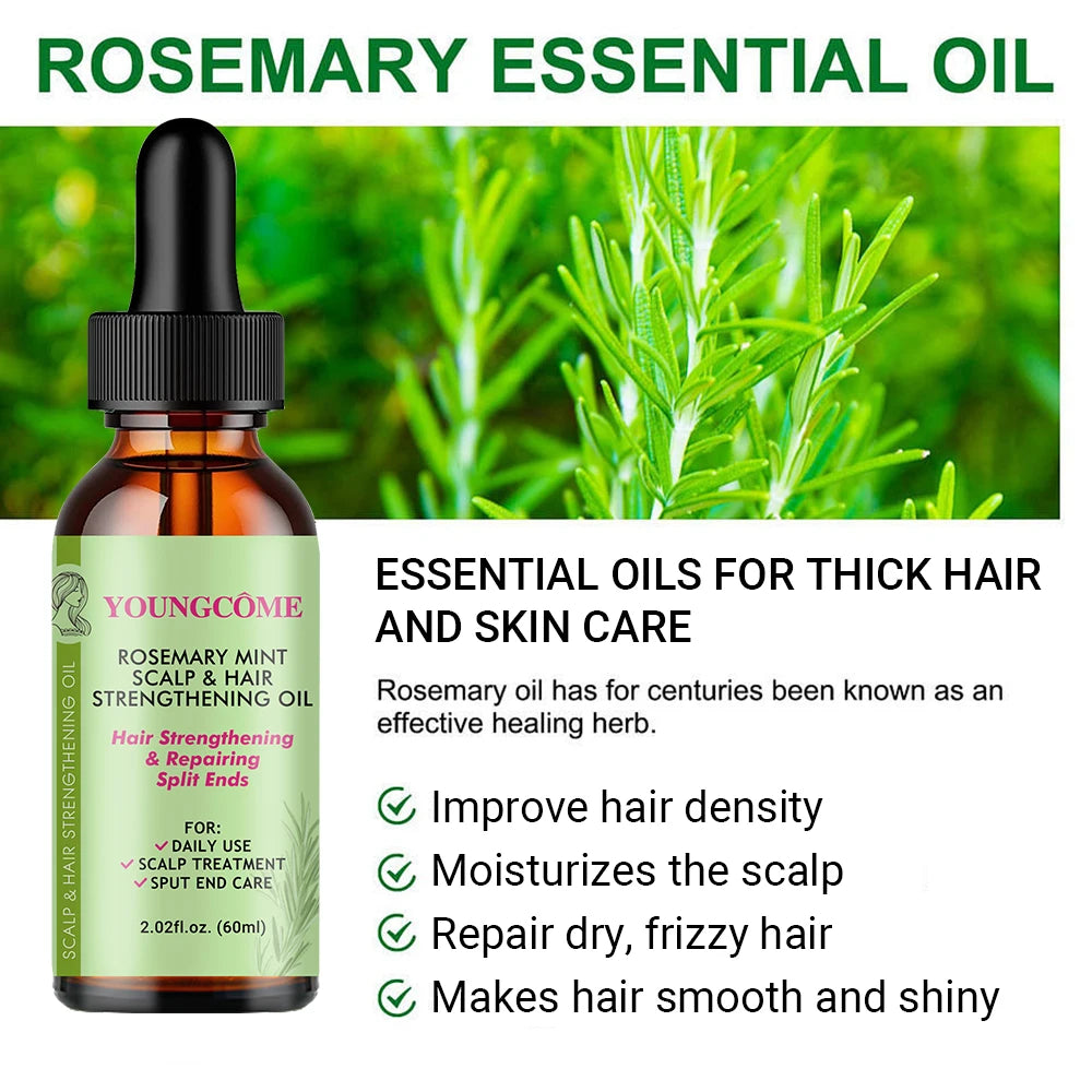 Huile de romarin- Pousse & Vitalité Capillaire